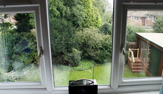 View of granny annex from bedroom window